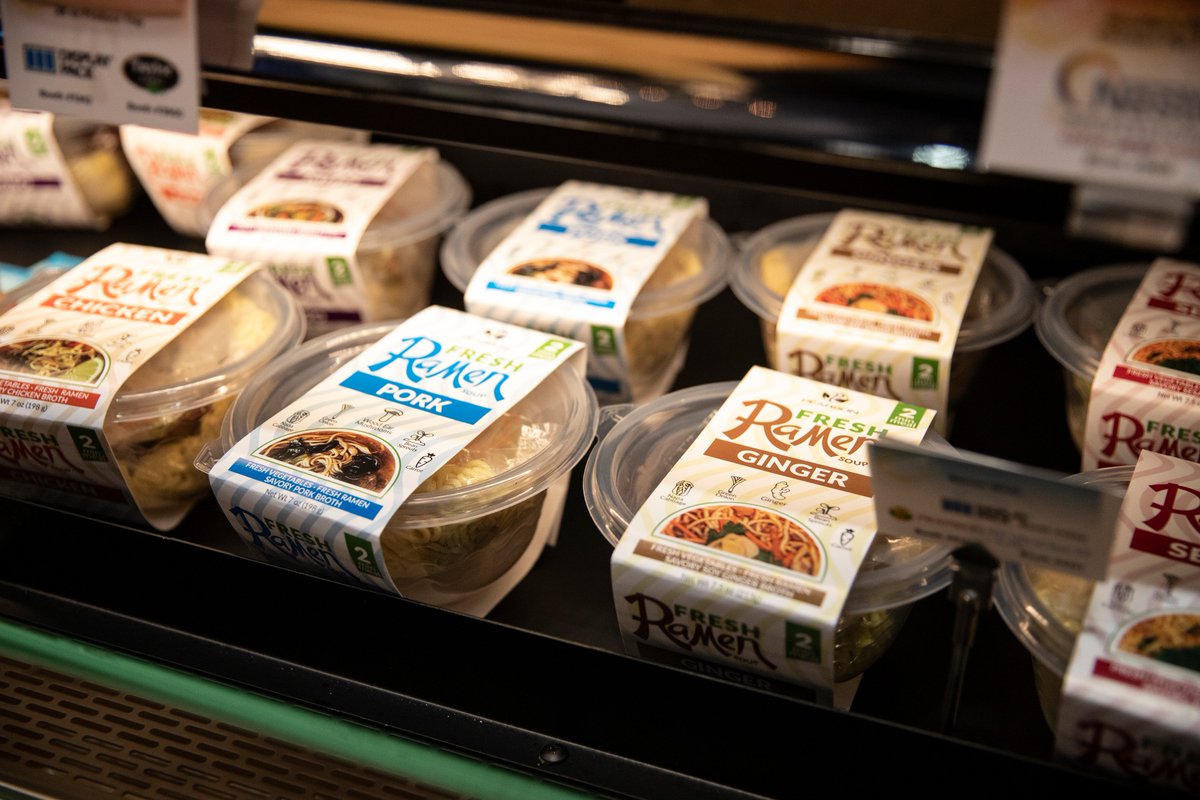display_pack's tweet photo. Are you at the 2019 @myIDDBA show? Be sure to check out What's In Store Live. We're featuring a custom ramen packaging solution developed in collaboration with Milliken Chemical for Pearson Foods. Learn more about the project here: https://t.co/eXBuwM2lwh #IDDBA2019 https://t.co/BlYR1bAniU