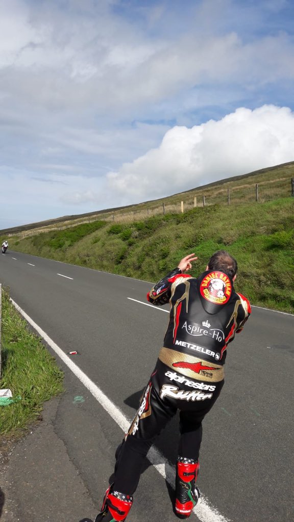 Just waving at john on his way😀 you’re the best😂. <a href="/jm130tt/">John McGuinness MBE</a> <a href="/thebathams/">The Bathams</a> <a href="/BathamsRacing/">Bathams AJN Racing</a>