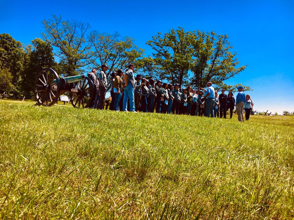 D6leadership's tweet photo. Our summer workshops have begun! The leaders of @WVUSD_Tweet have arrived and hit the battlefield running! #Diamond6 #Leadership #Gettysburg #D62019 https://t.co/18pUy6X2Wm