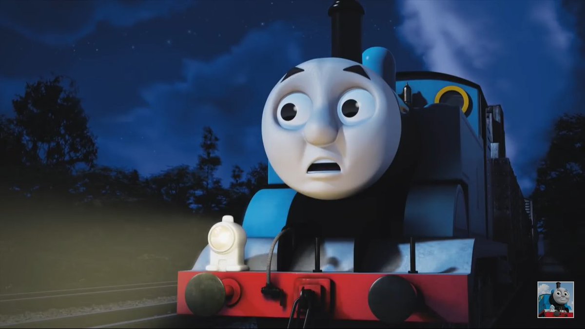 児玉博樹 トーマスのお話はeテレで毎週日曜放送中 A Twitter トーマス達が光るヘンリーを見たときも 今の時間ぐらいの暗さのときに見たのかな 確かに暗い中でこんな光る物体見たらビックリするね きかんしゃトーマス