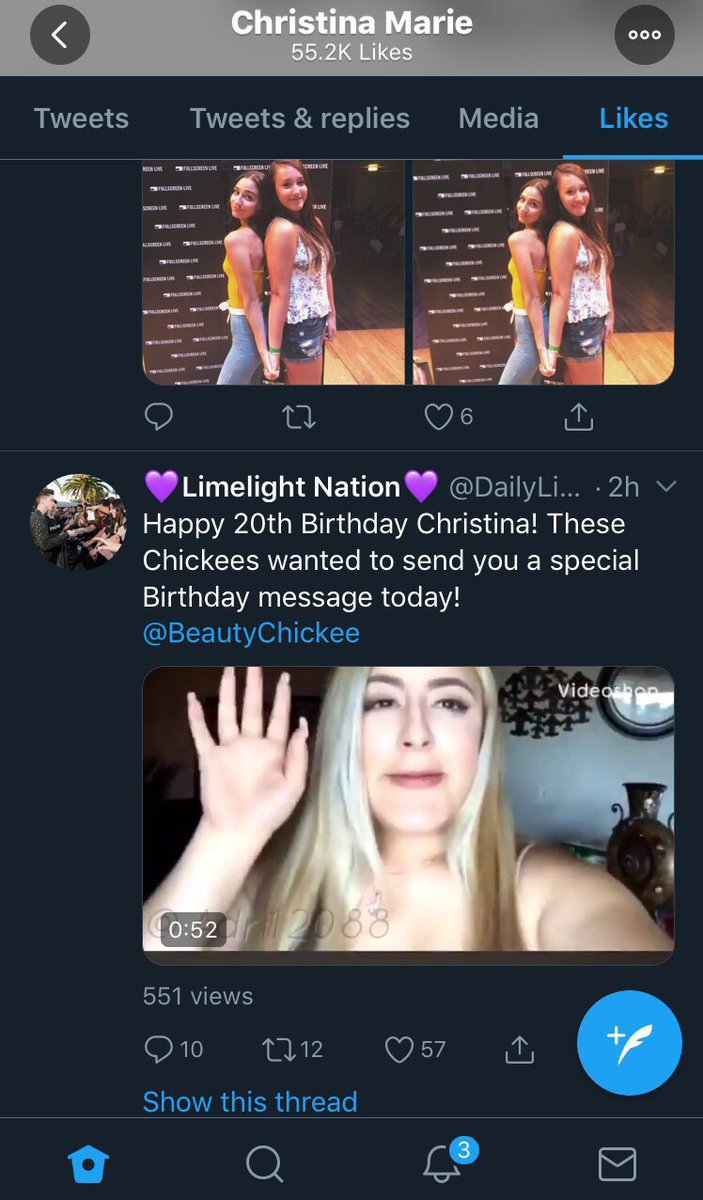 DailyLimelights's tweet photo. Thank you for everyone who participated! Christina liked the video💕💕💕
@8letters_seavey
@OliviaHerrron
@HayleexMusic
@glowingjara 
@Adri12088
@lovin_djs
@squishyymarais
@outermarais
@Stephie96445482
@britishseavey
@finley55648468
@Dorbynwdw https://t.co/BxgeaHZ7b2