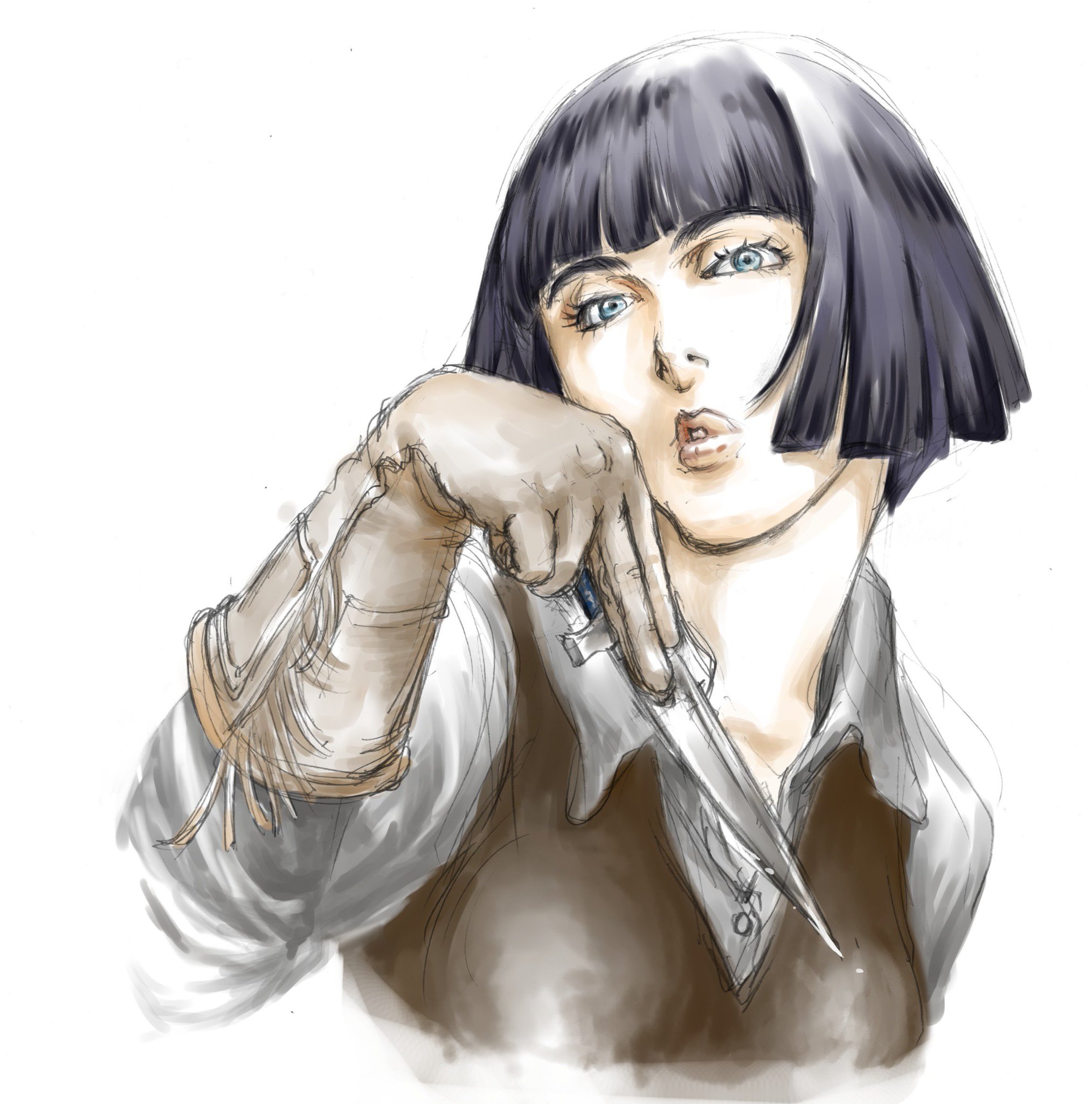 Shiho Pa Twitter からくりサーカスよりヴィルマ ソーン クリスタの練習