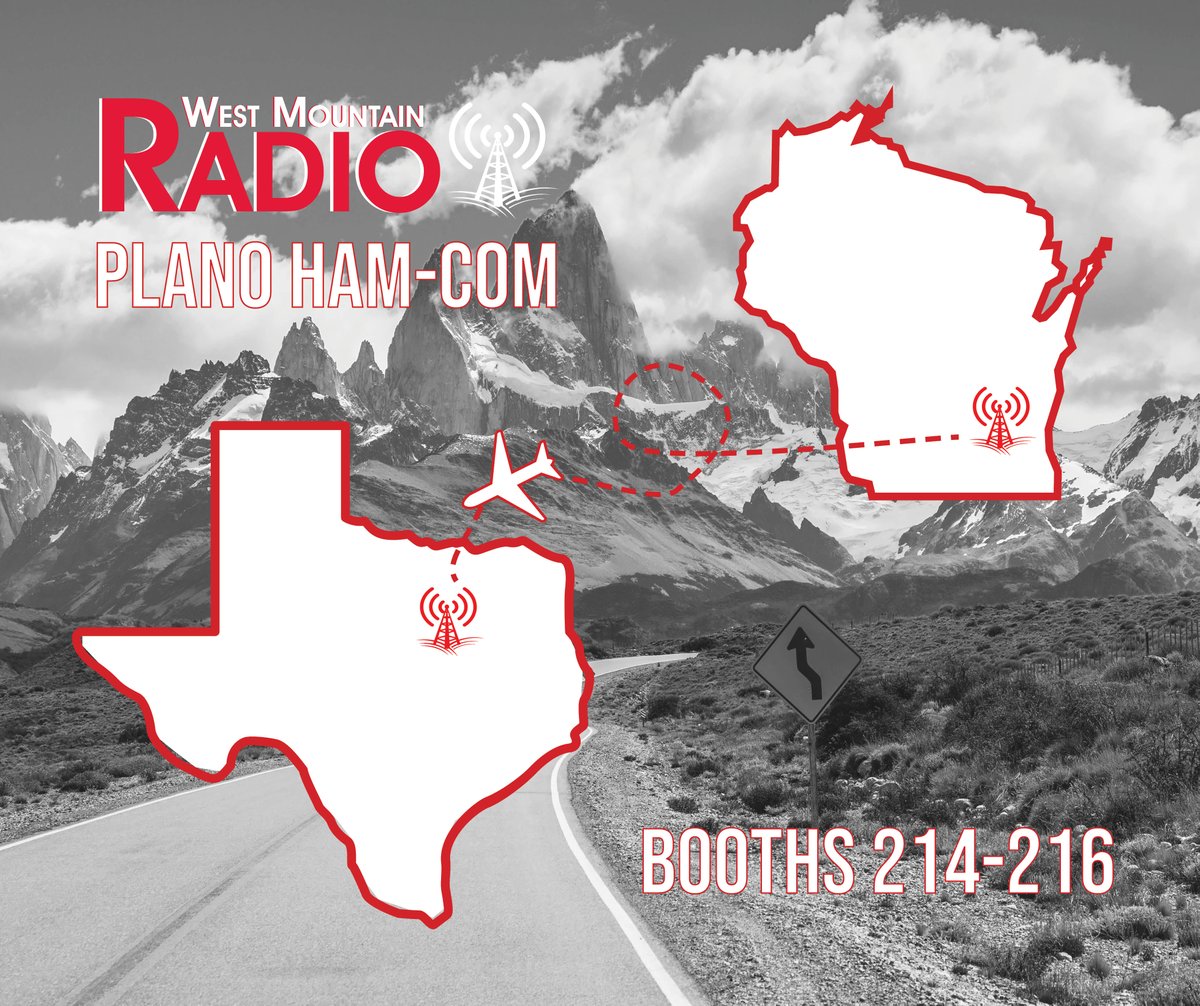 WestMountainRad's tweet photo. Can't wait to head to Plano #HamCom this weekend! Super excited for some warm sunshine and awesome forums! Come hear one of our own speak on the topic of remote stations Saturday at 11:00 in the Hillhaven Room! https://t.co/IelnN2UO7L