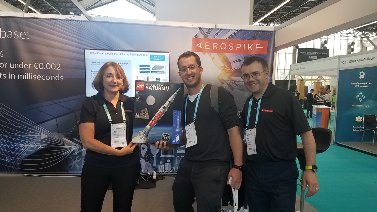 aerospikedb's tweet photo. Congratulations to the Day 1 raffle winner, Roy from Israel!

#Money2020 @aerospikedb https://t.co/h5jC1Rl9lh