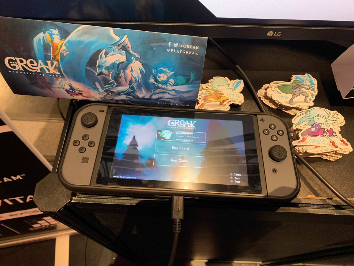 PlayGreak's tweet photo. We are still excited for @BitSummit Thanks for playing our demo and we hope you have enjoyed it! 🇲🇽x🇯🇵
#BitSummit #BitSummit7Spirits #BitSummit2019 #gamedev #indiedev #indiegame #switch #nintendoswitch #nindie #nindies https://t.co/pODNzZxZlk
