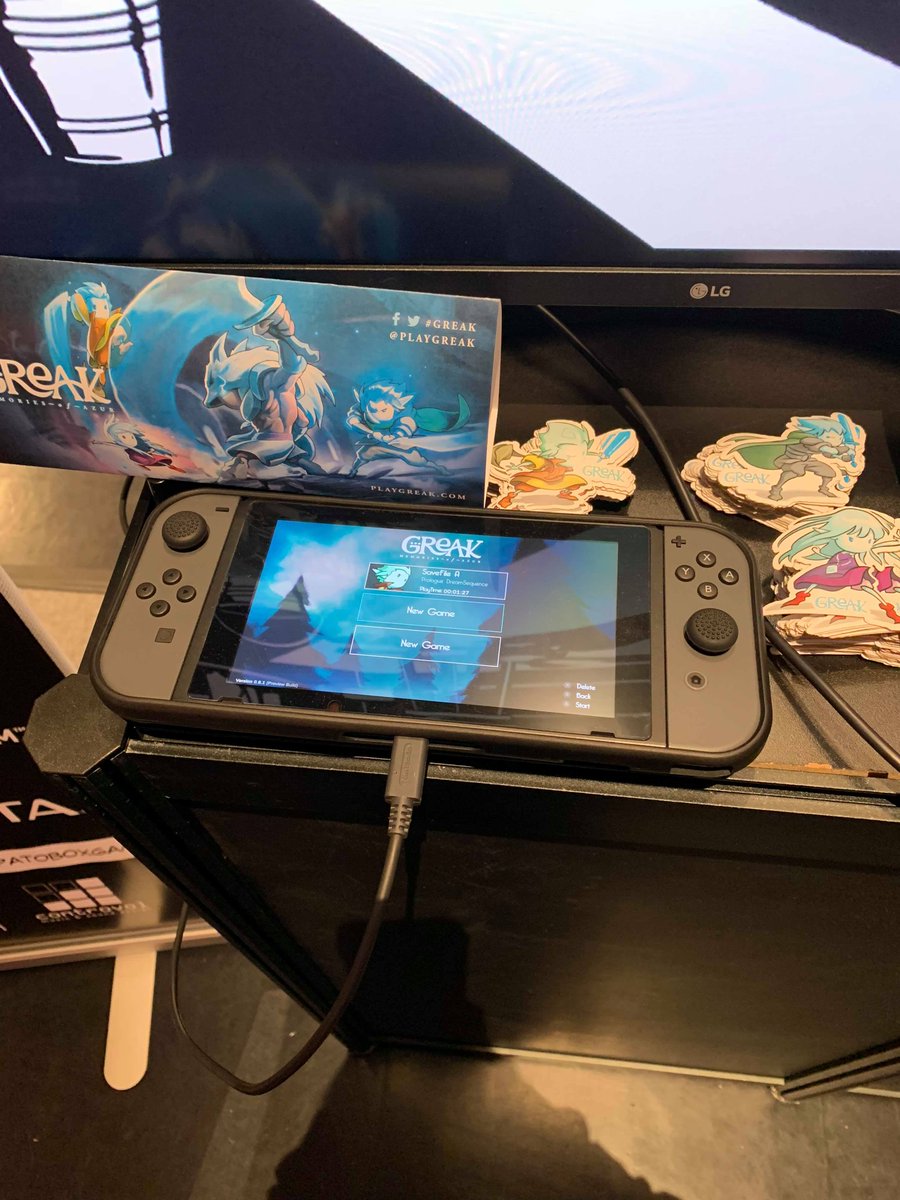 PlayGreak's tweet photo. We are still excited for @BitSummit Thanks for playing our demo and we hope you have enjoyed it! 🇲🇽x🇯🇵
#BitSummit #BitSummit7Spirits #BitSummit2019 #gamedev #indiedev #indiegame #switch #nintendoswitch #nindie #nindies https://t.co/pODNzZxZlk