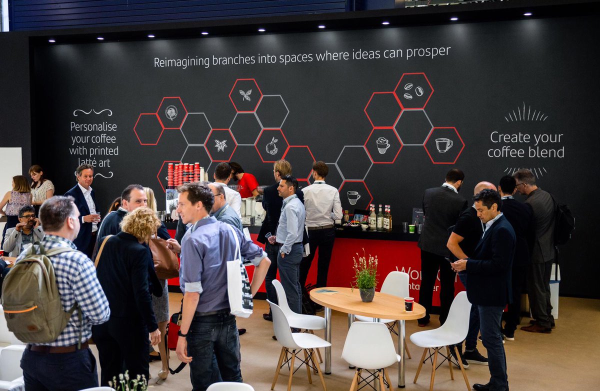 Great first day <a href="/money2020/">Money20/20</a> with some inspiring speakers and latte art! Looking forward to more of it tomorrow #M2020EU