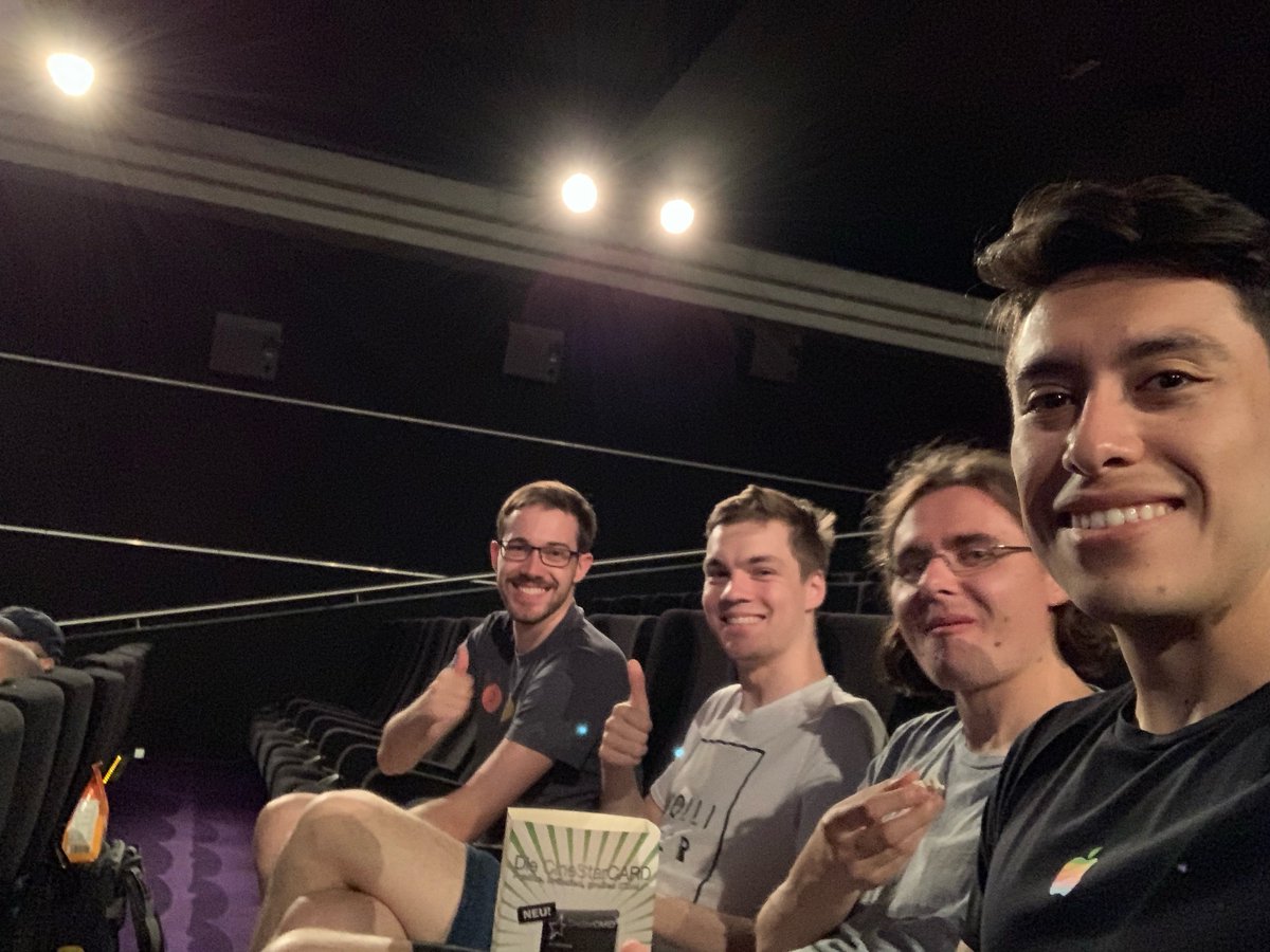 Makias's tweet photo. (Part of) @LOVOOEng iOS team ready for the Keynote!
#WWDC #AltConfBerlin https://t.co/FxZccQlrqu