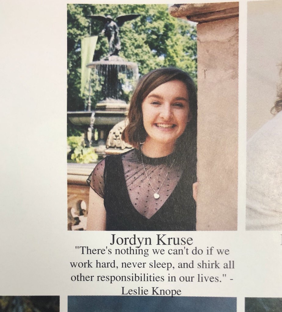 Parks And Rec Senior Quotes Parks And Recreation On Twitter: "It's That Time Of Year Again! 🎓 Show Us  Your #Parksandrec Inspired Caps, Class Of 2019! Https://T.co/Swtke5Jjj9" /  Twitter