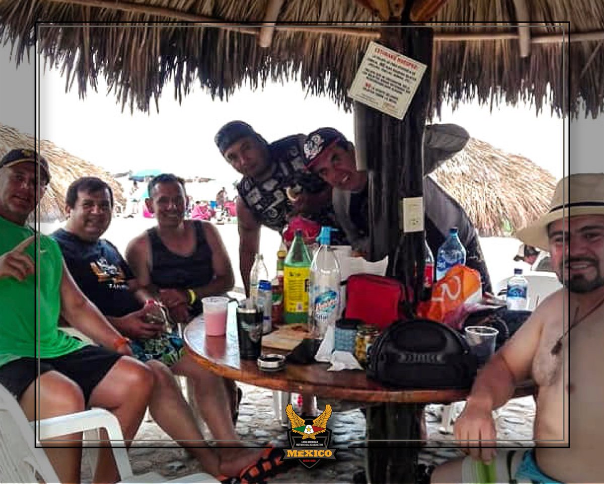 LAMAMxOficial's tweet photo. Nuestro capitulo LAMA Zapopan asistió al evento “Moto fiesta Guayabitos” donde la pasaron increíble. 😎🏍
#LAMA #LAMAMx #Motos #Motorcycle #MotoLife #Motorcycles #ForeverLAMA #BikerFamily #LFFL
#LAMAZapopan #MotoFiesta #Guayabitos #RivieraNayarit https://t.co/6BWytNasJP