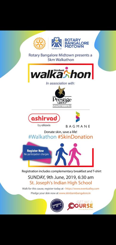 bhatiakshama's tweet photo. #skindonation #walkathon #Rotarymidtown https://t.co/HK6V4m3YpJ