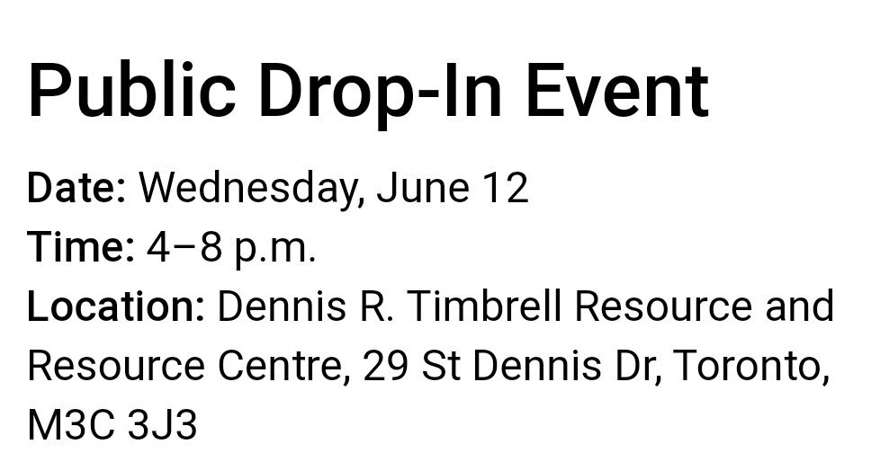 TO_Cycling_Ped's tweet image. #CityofTO will be hosting a drop-in event to get feedback on intersections improvements on Deauville at St Dennis &amp;amp; Grenoble. #BikeTO improvements could include #protectedintersection elements. Event is June 12, from 4-8pm, at 29 St Dennis Dr

More info: toronto.ca/community-peop…