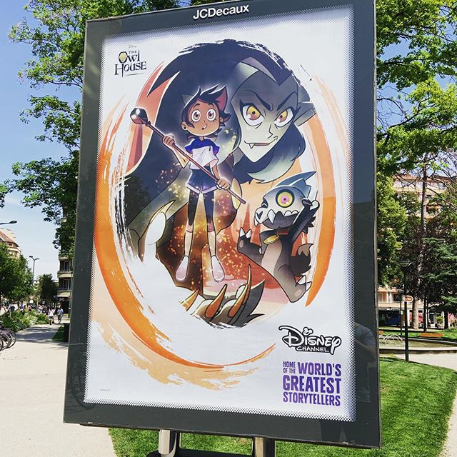 “#TheOwlHouse Poster At @annecyfestival 

7 Days till The O...