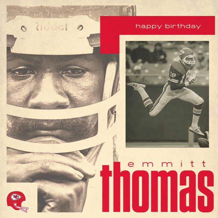 Happy birthday Emmitt Thomas!! 