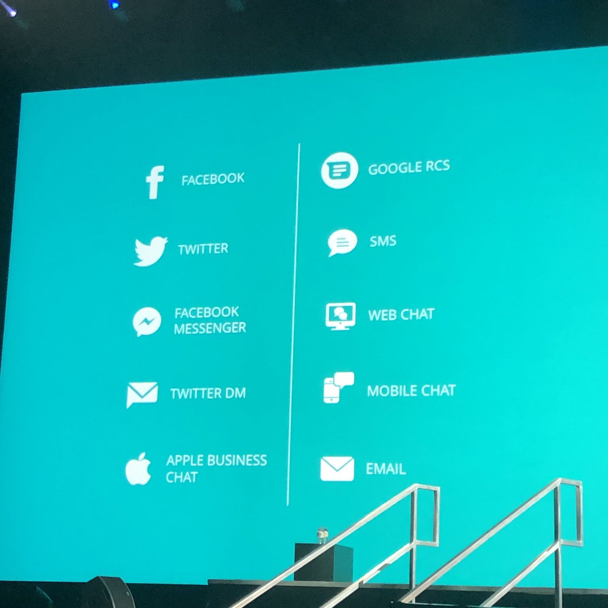danielnewmanUV's tweet photo. Smart acquisition of @IntheChat by @Pega to allow true #omnichannel across digital messaging platforms for #CustomerExperience management. #PegaWorld https://t.co/nzNlufKVIp