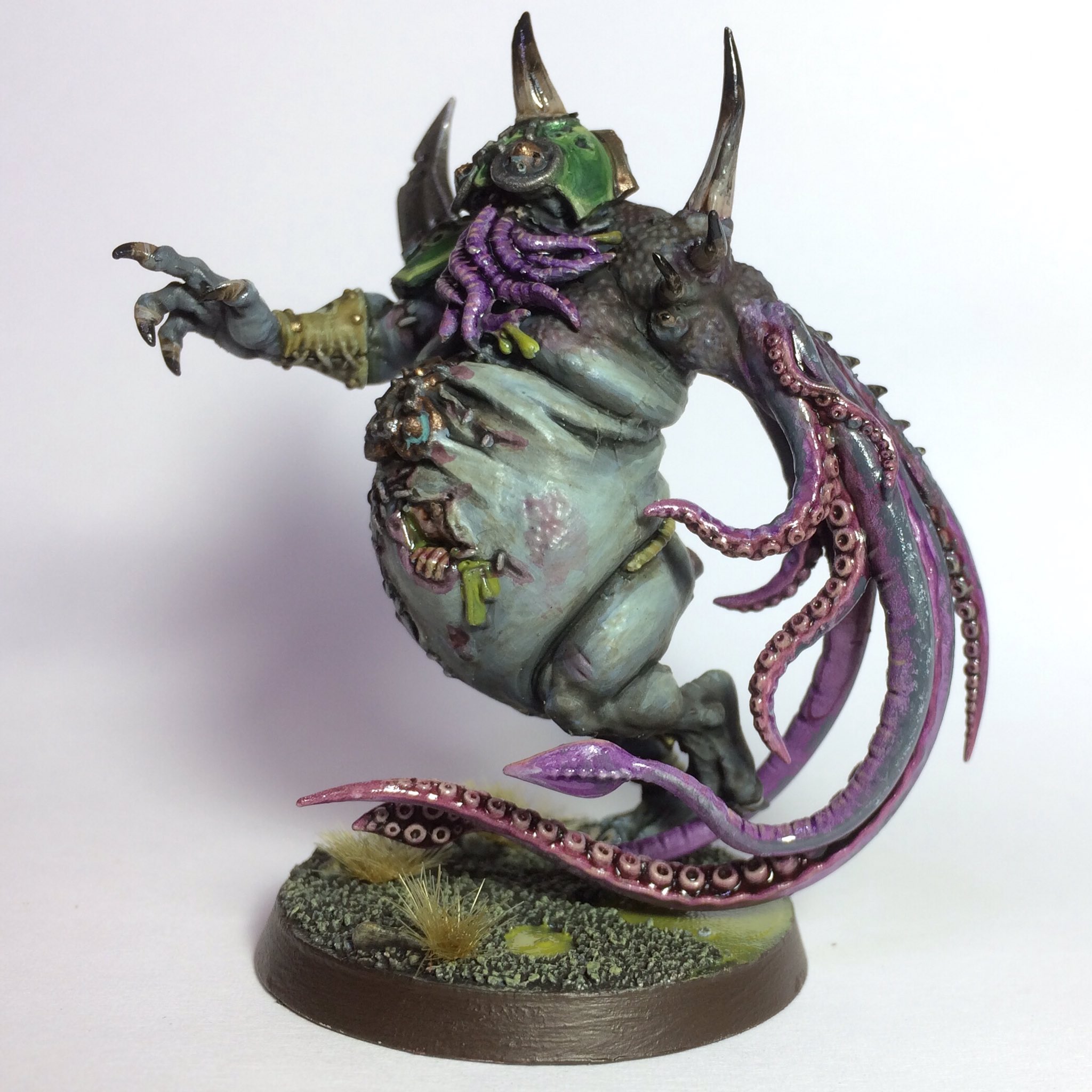 Krakendoomcool The Beast Of Nurgle Rotspawn Is Ready To Take To The Field With His Team Mates Here S A Few Pics With A Little Write Up On The Blog