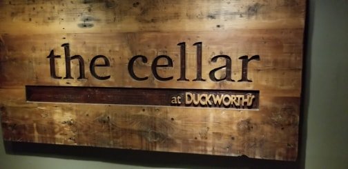 PeopleWhiskey's tweet photo. Co-Founder Treacy Duerfeltd enjoyed some Trey Herring's Carolina Bourbon at @TheCellarAtDuck! in North Carolina. Whats your favorite Bourbon? 
The Whiskey People
https://t.co/KZwQIngybk
#WHISKEY #WHISKY #BOURBON #treyherrings #carolinabourbon #NORTHCAROLINA #whiskys #distillery https://t.co/rLx7fwrNFY