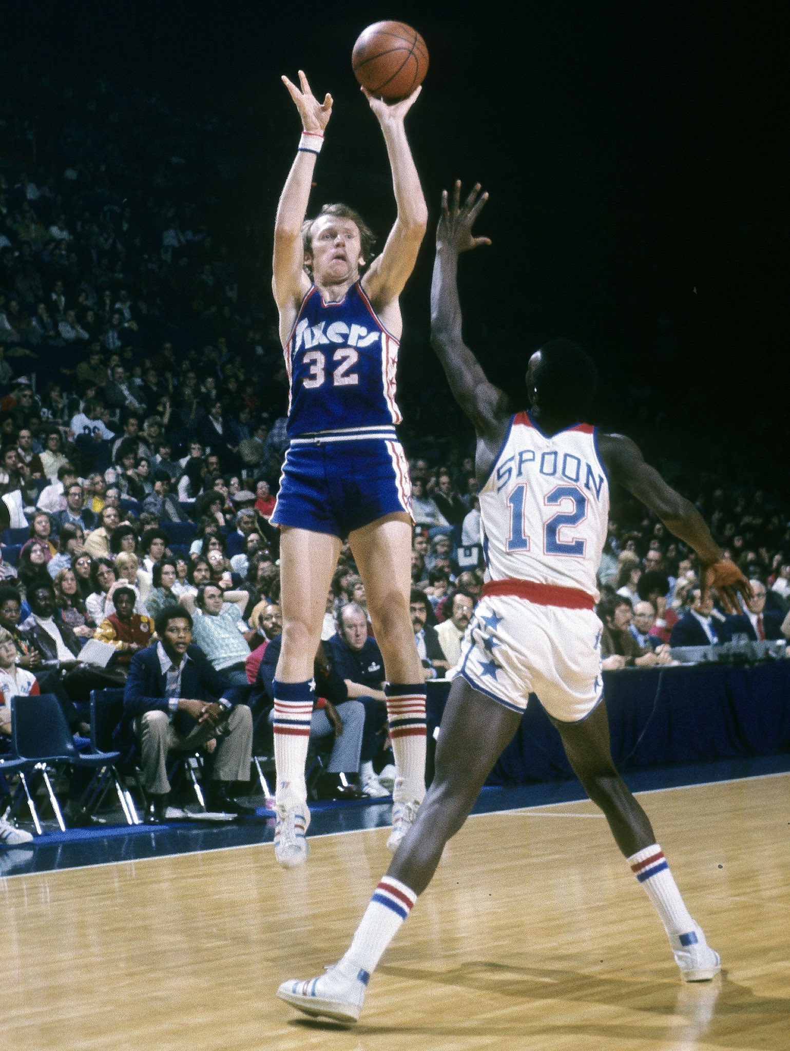 To wish Billy Cunningham a Happy Birthday.   : Focus on Sport/Getty Images 