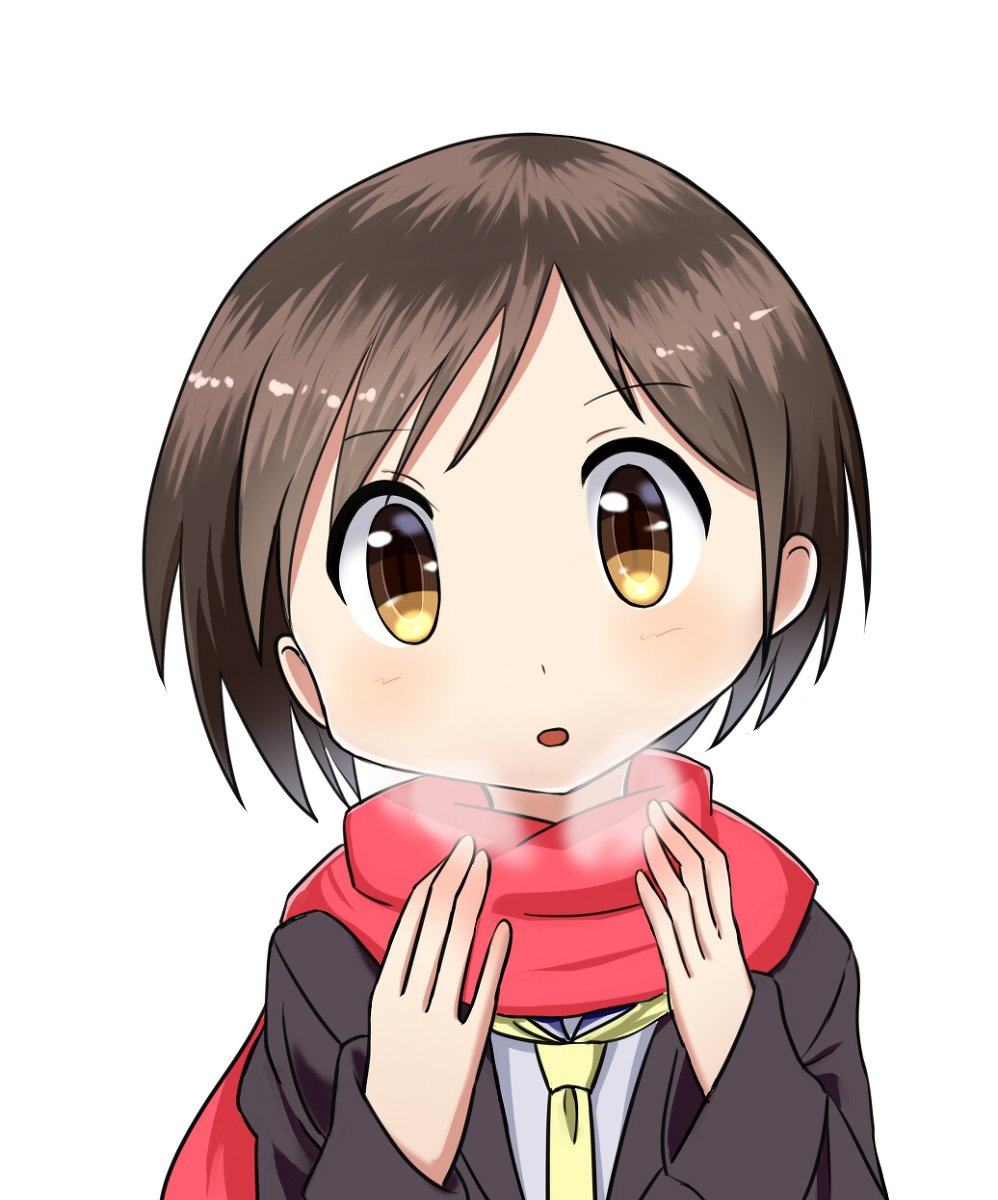 たか まふらーふみちゃん ゆゆ式 長谷川ふみ マフラー こんなゆゆ式描いてみて T Co Sszfyzv8nu