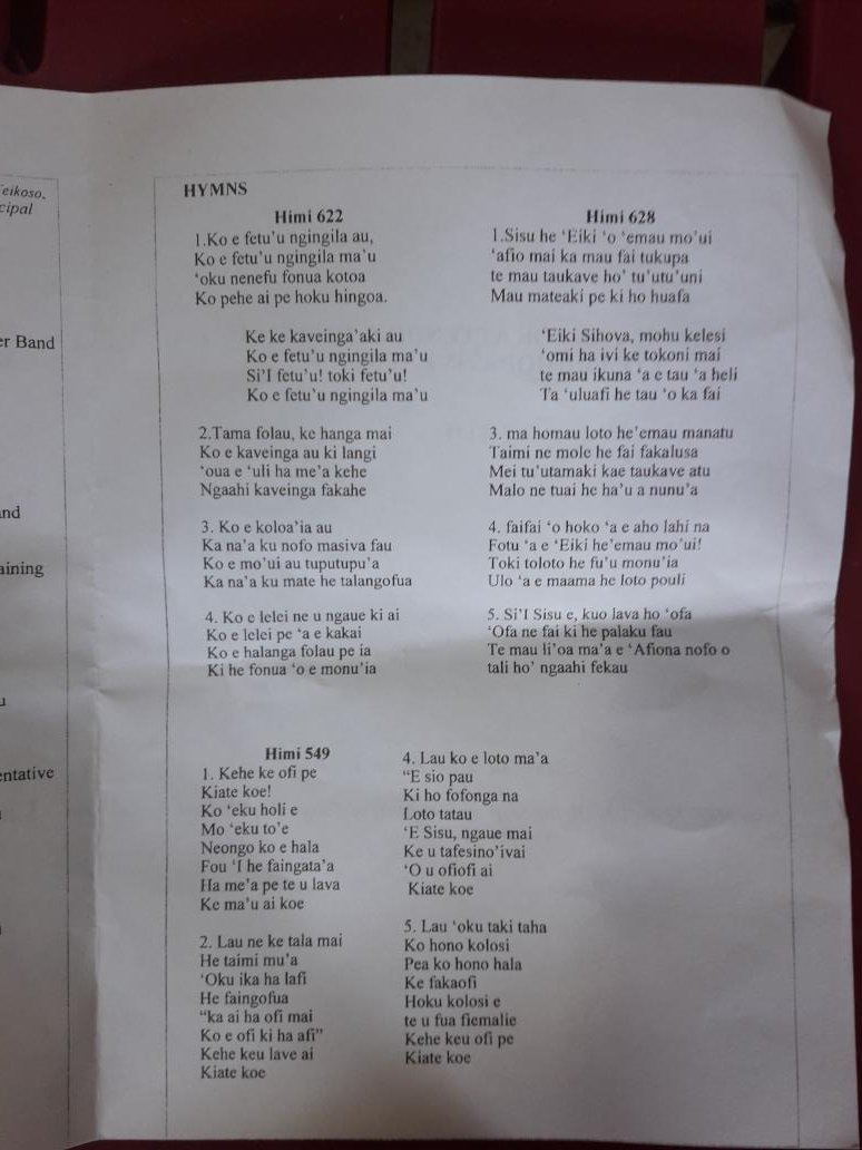 KaloMafi's tweet image. June 4, 2019. 72nd commerative service for Tonga High School since being established in 1947 by his late Majesty King Taufa'ahau Tupou IV.
