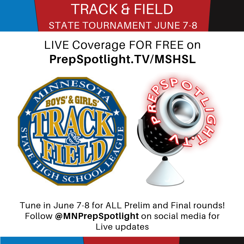 NSPNminnesota's tweet photo. We are getting ready for the Boys & Girls State Track & Field state tourney this wknd! If you can't make it out be sure to tune in LIVE for Free on https://t.co/jpyRJehrVx for all the action! #mshsl @MNTrackXC @evhsxctf @FLRANGERS @BHSthemes @gowbmillers https://t.co/TRG0esFCXE