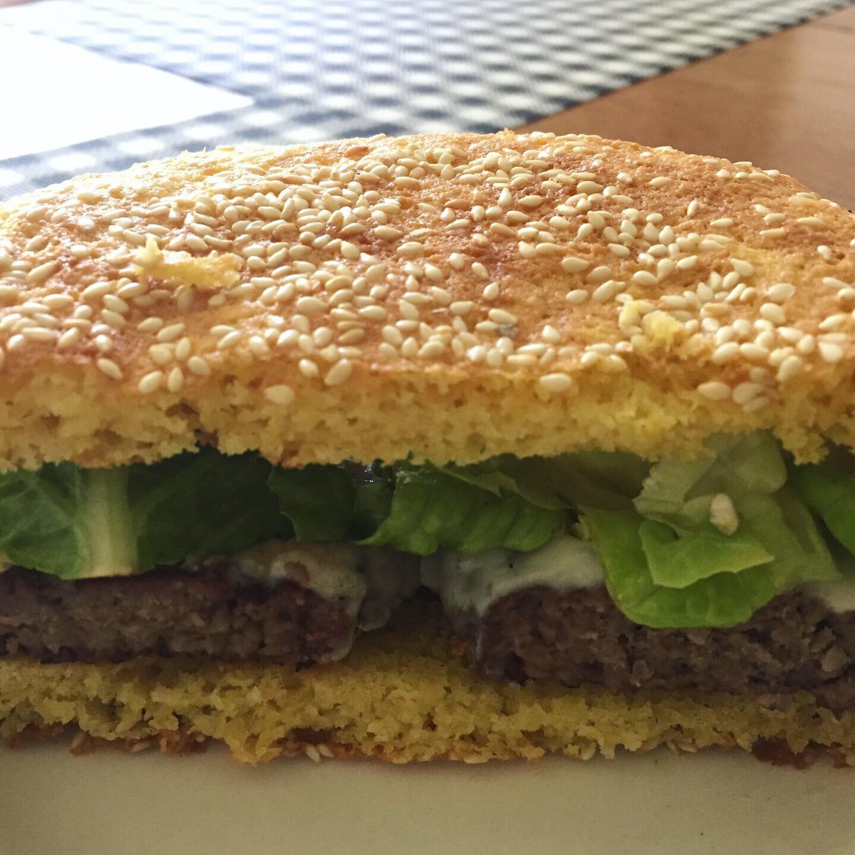 Sandyland_123's tweet image. LEFTOVERS 😋 are my favorite!!! 🍔 
.
Easy, quick, mindless...
.
These are yesterday’s BURGERS from a cookout repurposed as today’s lunch on #90secondbread with @ghughessugarfree bbq sauce.
.
Say “yes” to leftovers!
.
.
.
.
.
🥑+🍗+🥗+💦+ 🏃‍♀️=💪
#eatmeat #keto #carnivore #ketodiet