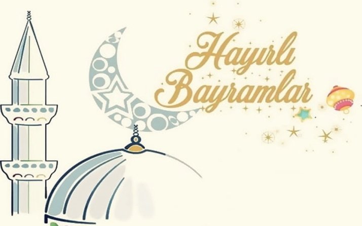 Tüm Islâm âleminin mübarek Ramazan Bayramını kutlar, hayırlar getirmesini yüce Rabbimizden niyaz ederiz...
Hayırlı Bayramlar...
