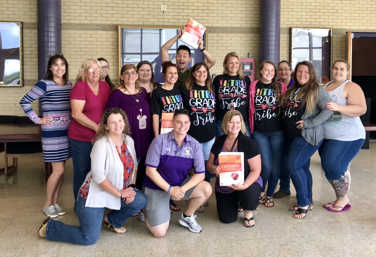 athanasontraci's tweet photo. Today, I met some wonderful teachers I will have the pleasure of working with next year! #eastsideelementary #champstraining https://t.co/WofDUtv4Ry