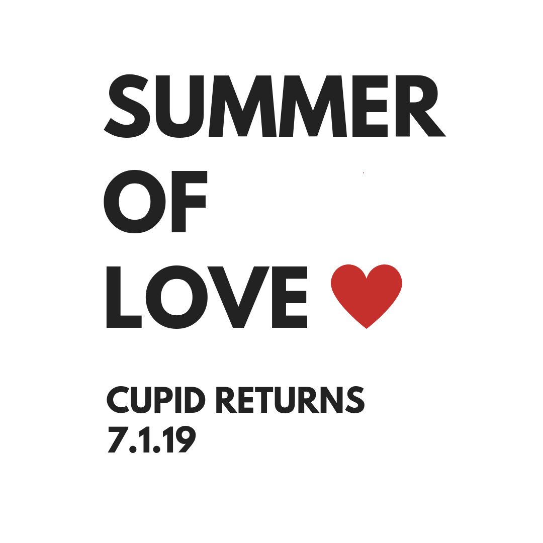 FindingCupid's tweet image. Everything changes on 7.1.19 // Stay tuned. Finding-Cupid.com