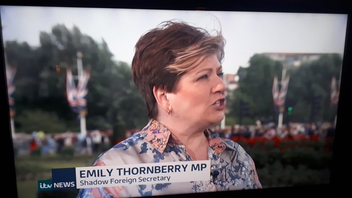 "What worries me is that we're beginning to normalise this idea, 'oh well, it's just Donald Trump, don't worry about it". No. We should worry about it, we should challenge him!" Hear hear <a href="/EmilyThornberry/">Emily Thornberry</a> #TrumpNotWelcome #TogetherAgainstTrump #TrumpUKVisit <a href="/UKLabour/">The Labour Party</a> protesting!