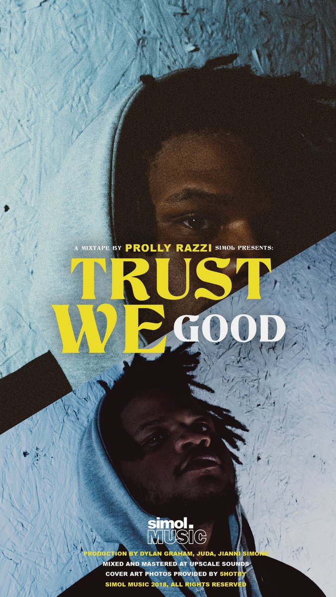 simolmusic's tweet photo. Trust We Good streaming everywhere now.

link: https://t.co/oryK2zBmPa https://t.co/i7NHoZmWyF