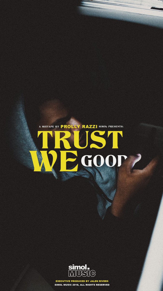simolmusic's tweet photo. Trust We Good streaming everywhere now.

link: https://t.co/oryK2zBmPa https://t.co/i7NHoZmWyF