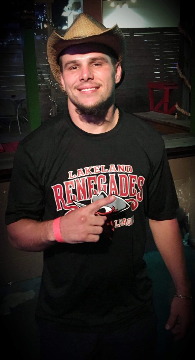 LakelandRL's tweet photo. Huge congratulations  to Timothy Ashmun for being named this week’s Man of the Match against the Atlanta Rhinos!  Great game, great win, and great weekend of rugby!  #LakelandRenegades #rugbyleague  #usarl https://t.co/8jdDvgykPc