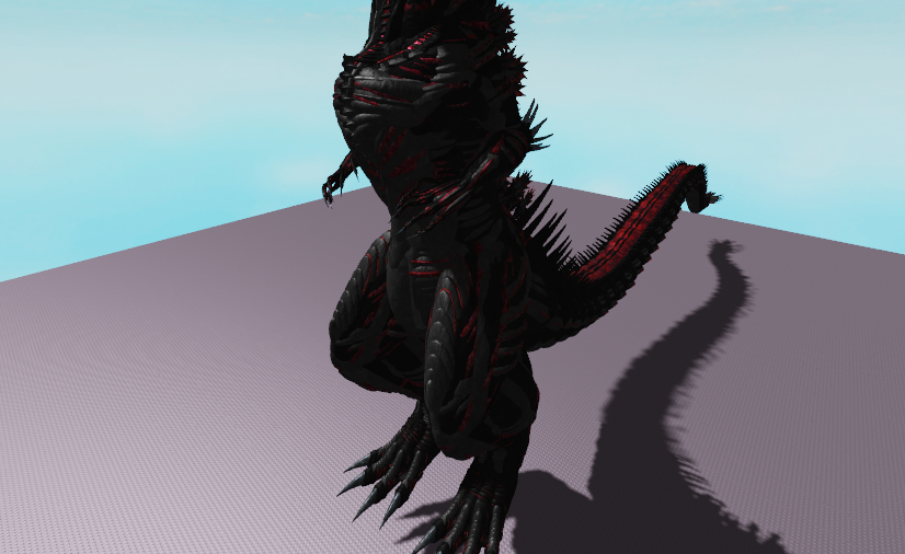 Delivering Creations On Twitter Roblox Robloxdev Godzillakingofthemonsters In Celebration Of Godzilla Kotm I Decided To Remake One Of My Older Kaiju Models This Is Naosu It S Design Was Heavily Inspired By Space - roblox shin godzilla