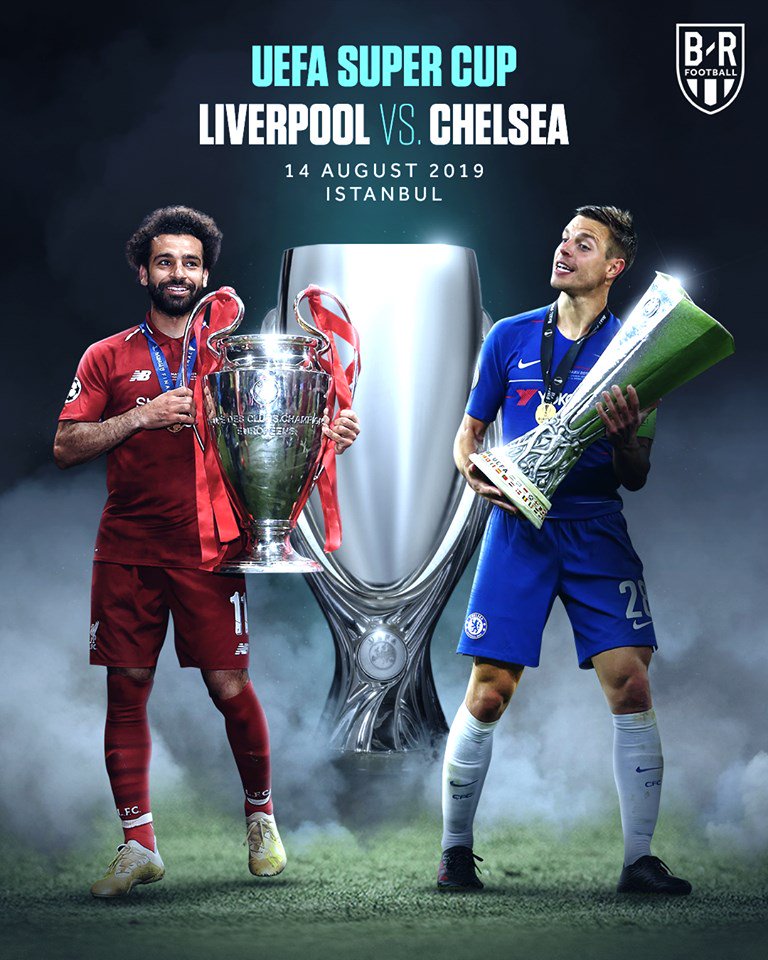 The all-English Super Cup is set 🏆 (via Bleacher Report Football)