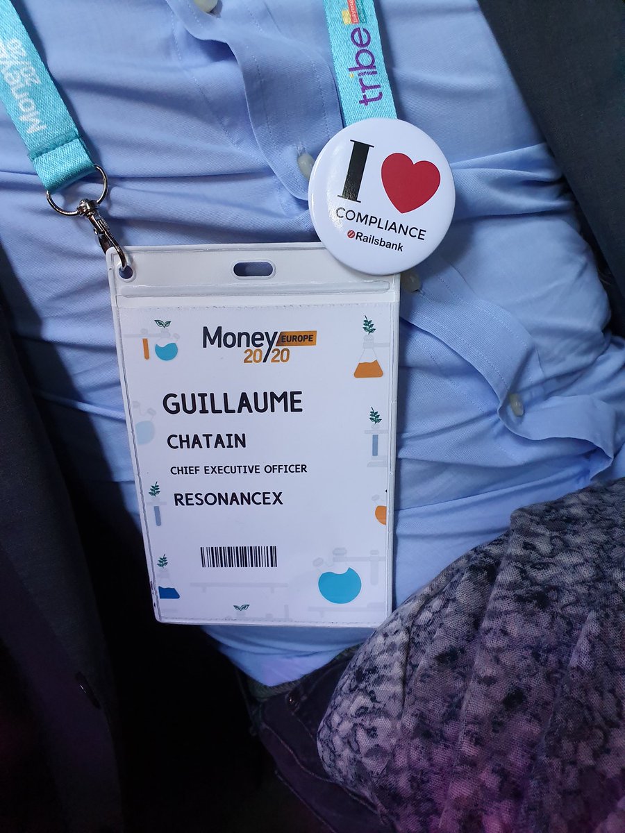 .. <a href="/resonancex_io/">ResonanceX.io</a> loves #Compliance in Amsterdam at #Money2020EU