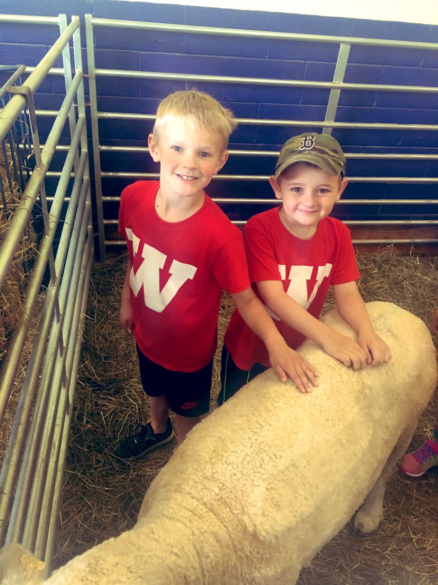 MsStocker2's tweet image. More Ultimate Field Day fun!! It was so cool for us to visit with the animals 😊 @TraKeilty