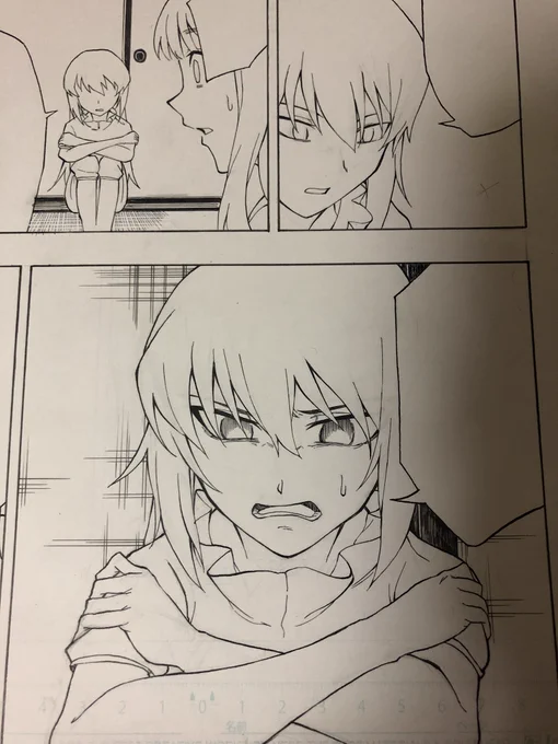 なかなかいい顔がかけたような気がする 