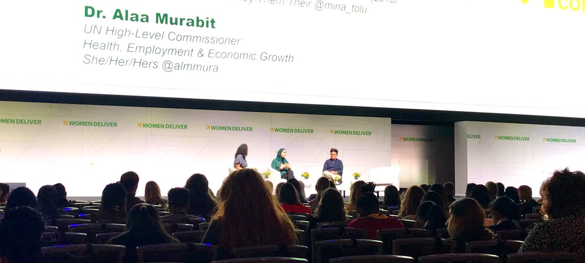 PlanGlobal's tweet photo. “If there’s a table and you believe you have the expertise, then occupy it.” 💁‍♀️

“If you’re the only person in that room who looks like you and sounds like you, you shouldn’t see it as tokenism - you should see it as responsibility.” 👏

@almmura  #WD2019 #YouthVoices https://t.co/5Zehwg9qlD