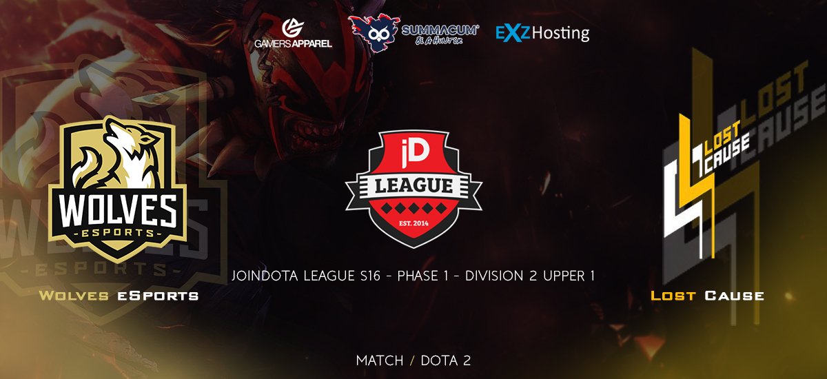wolves_esports's tweet photo. Season 16 of the #joinDOTALeague starts today for #WolvesDOTA as they take on "LOST CAUSE" In their first match of the new season!
Match starts at 21:15 CET and we're aiming for a decent start into the new season, let's go!
#KeepHowling https://t.co/IpY1M3UEH2
