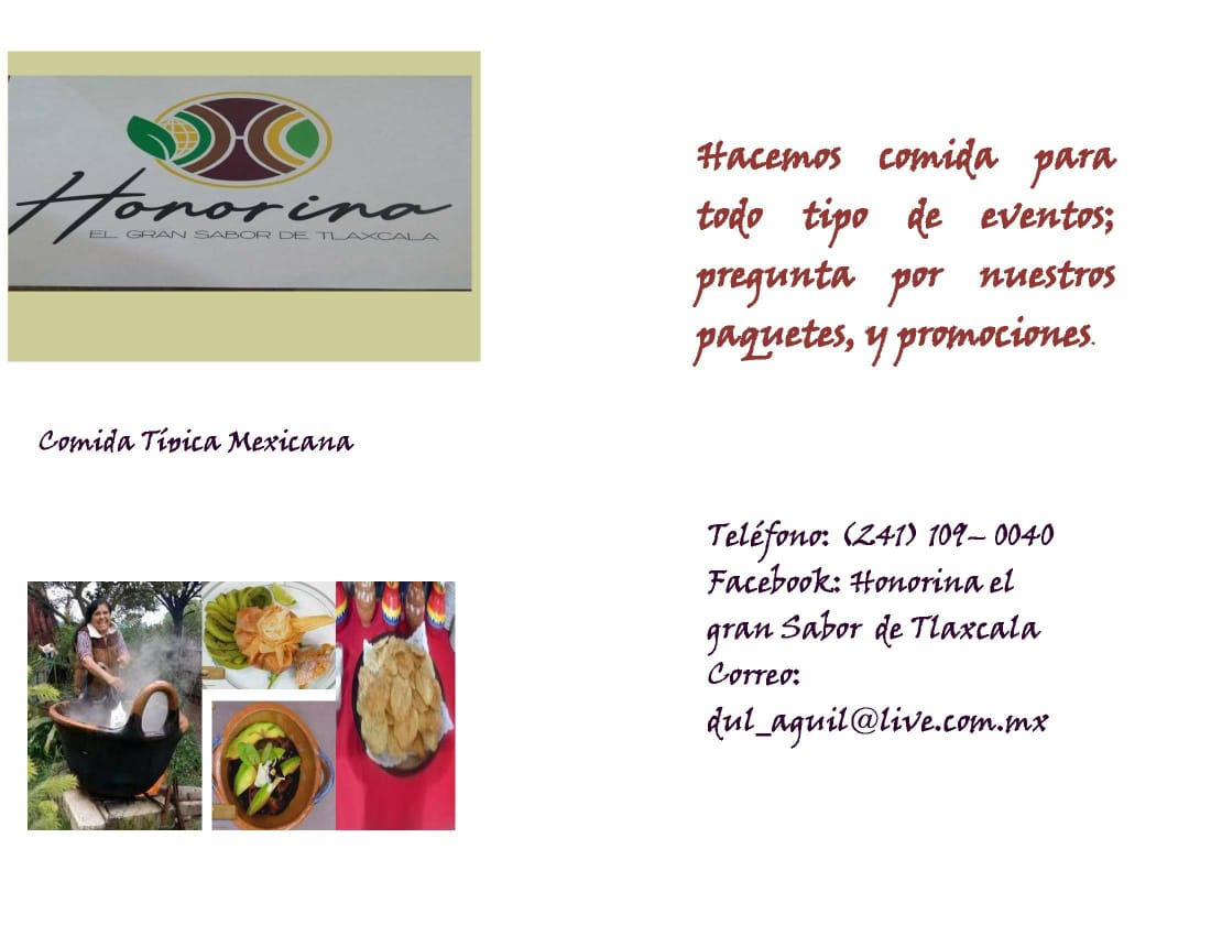 Hacemos comida para todo tipo de ocasión