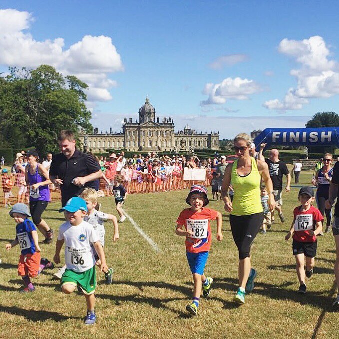 CastleHoward10k's tweet photo. Don’t forget the 2K and 1K children’s races at the Castle Howard Trail Races on Sunday 30th June. Sponsorship forms available at https://t.co/NW26cKN1EL @CastleHowardEst sponsored by @arkleboyce https://t.co/BjyyKqoQmp