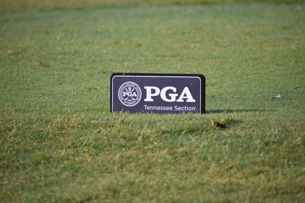 TennPGA's tweet photo. Bo Twerdahl using the Texas Wedge to get out of trouble at the Tennessee PGA Junior Championship. It worked well! #tennpgajr https://t.co/9f6pnQGLCQ