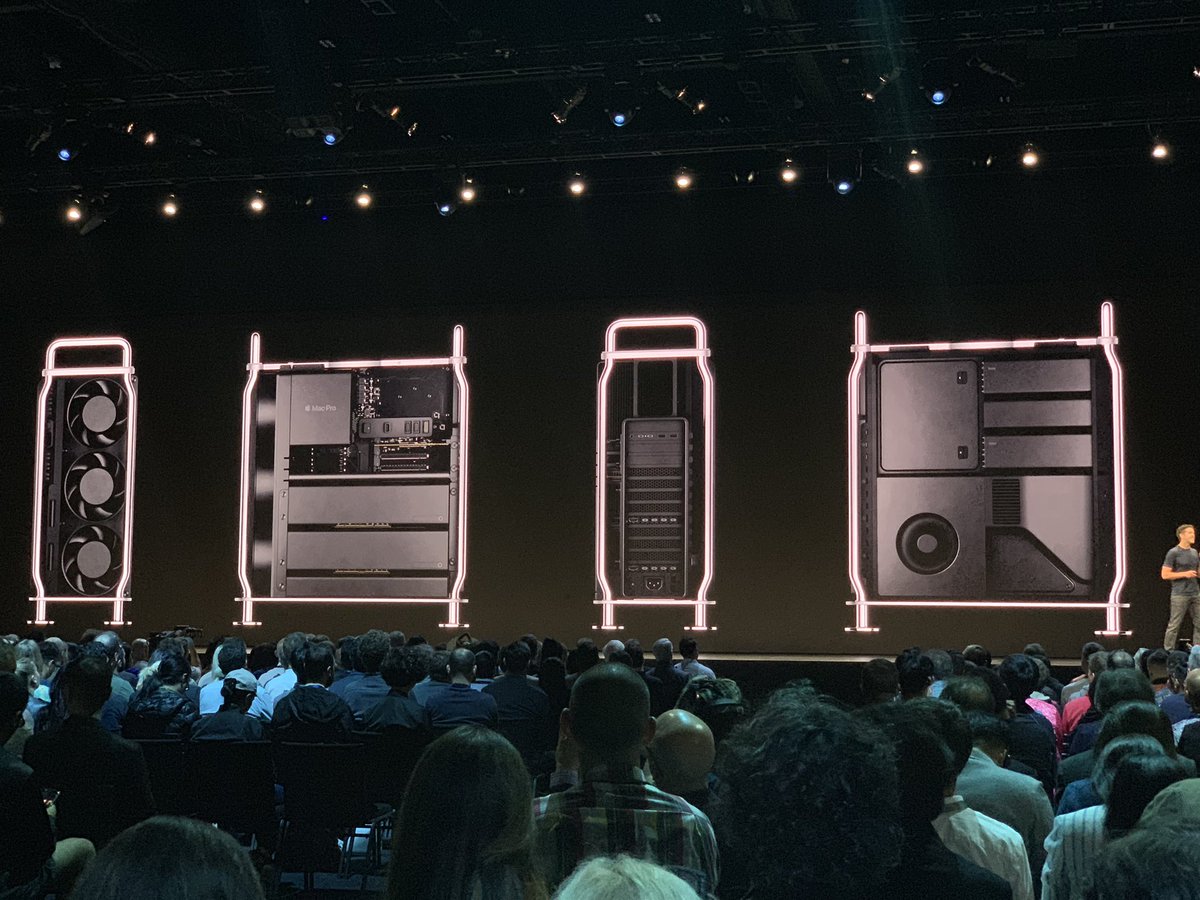 MKBHD's tweet image. “Every subsystem has been optimized for performance”
Up to 28 core Xeon CPU
Up to 1.5 TB of RAM
Wat