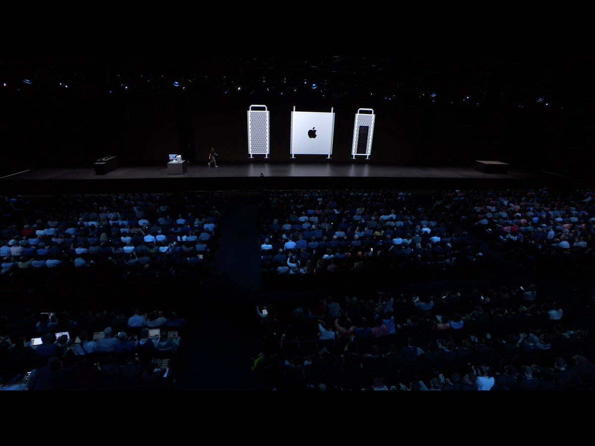 _Nick_Ackerman's tweet photo. The all new Mac Pro is here, modularity and is the most powerful Mac ever. Windows about to lose a few power users and Mac Pro users that were about to jump ship will be back on board! 👍🏻🔥#MacPro #app #apple #wwdcevent https://t.co/TtZHnv0azH