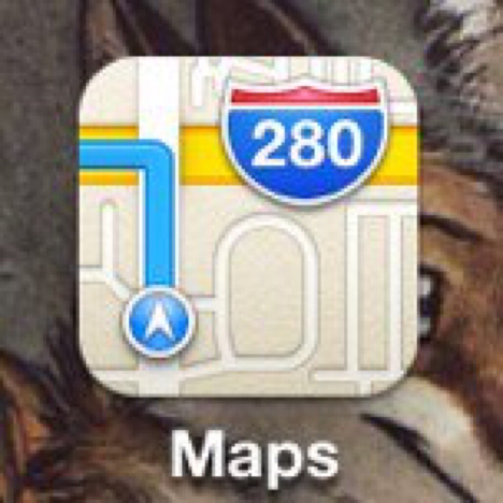 Old Apple Maps Logo Just A Reminder That The Apple Maps Icon Actually