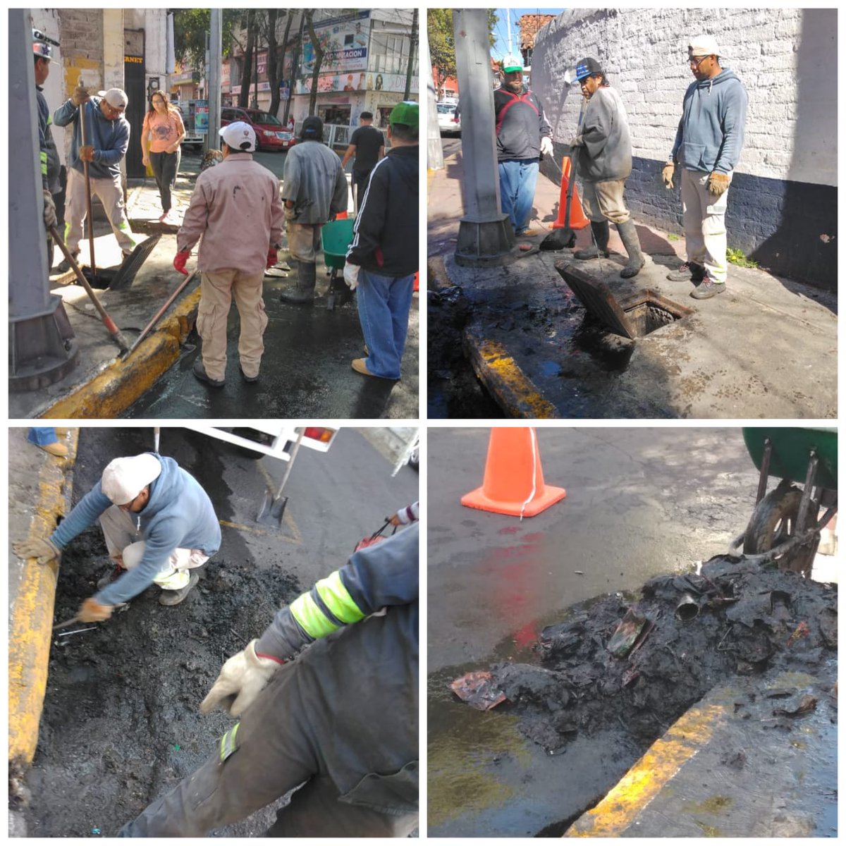 Trabajos de desazolve de cajas de tormenta en Av. México esq Av. Ocampo, #Cuajimalpa. <a href="/DGODU1/">D.G.O.D.U Cuajimalpa</a>