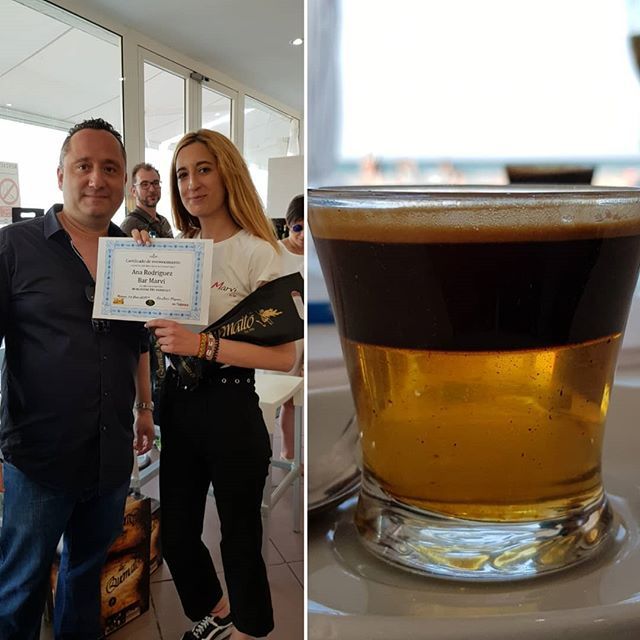 Ganador III Concurso Internacional del #Kenmaet Ana del Bar Marvi <a href="/Bar_Marvi/">Bar Marvi</a> @MontesaHostele <a href="/Sebiran/">Bodega desde 1914</a>