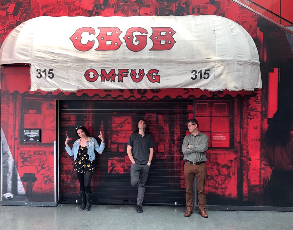 We went all the way to Cleveland and found a piece of NY Punk history! #cbgb #punk #rock #hallofofame #cleveland