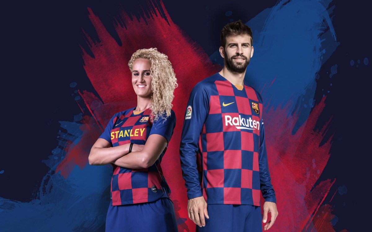fodboldfessor's tweet photo. Barcelonas nye trøje til den kommende sæson, er offentliggjort - ingen striber, men masser af tern i stedet 🏁

Efter sigende inspireret af Eixample kvarteret i byen.

(Onde tunger vil mene, det er en subtil hån af Luka Modric)

Hvad synes I?

#FCBarcelona #FCB https://t.co/q7kzTNzkpJ
